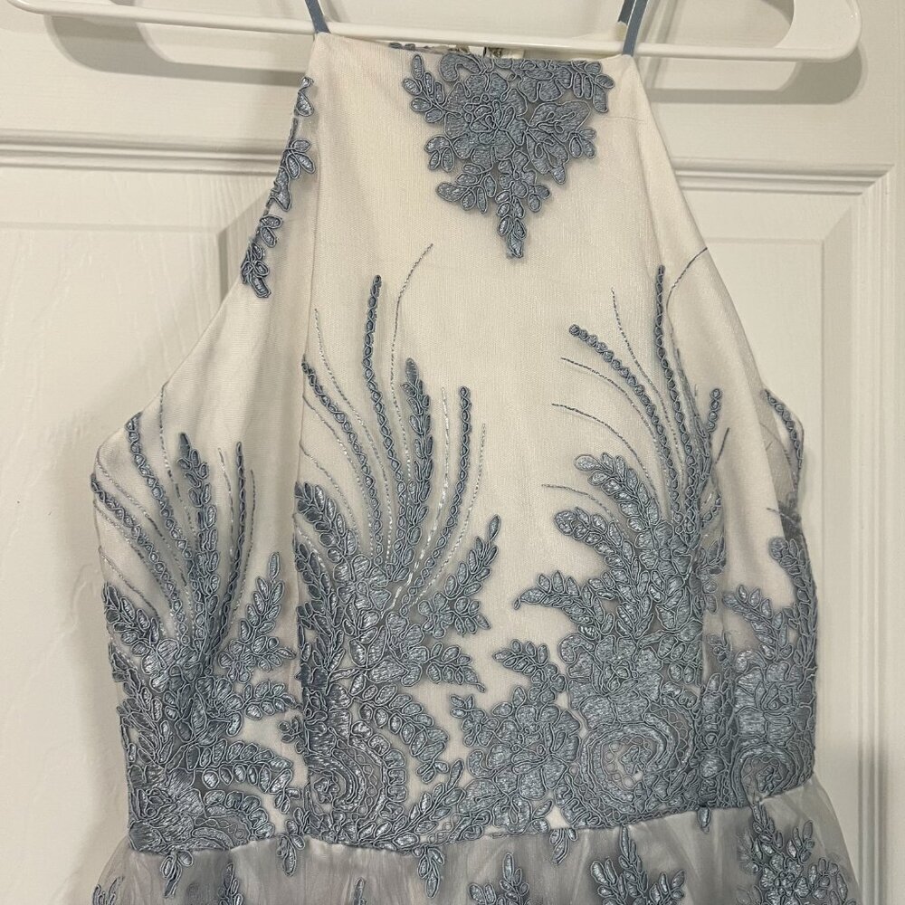 Altar'd State Blue Lace Formal Dress Size M - Picture 2 of 8